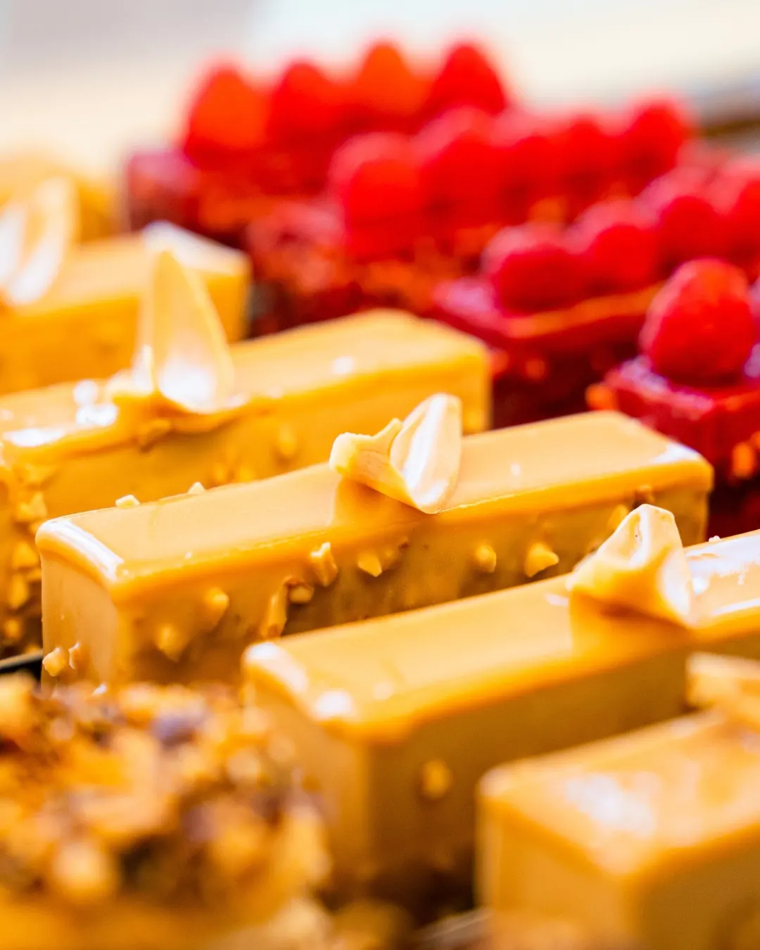 Entremets caramel